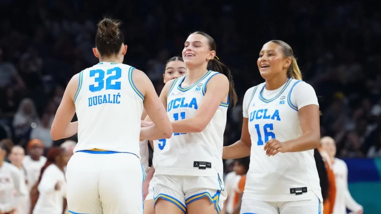 Job's not finished, as UCLA looks to halt South Carolina dynasty in women's NCAA title game Latest Video Thumbnail