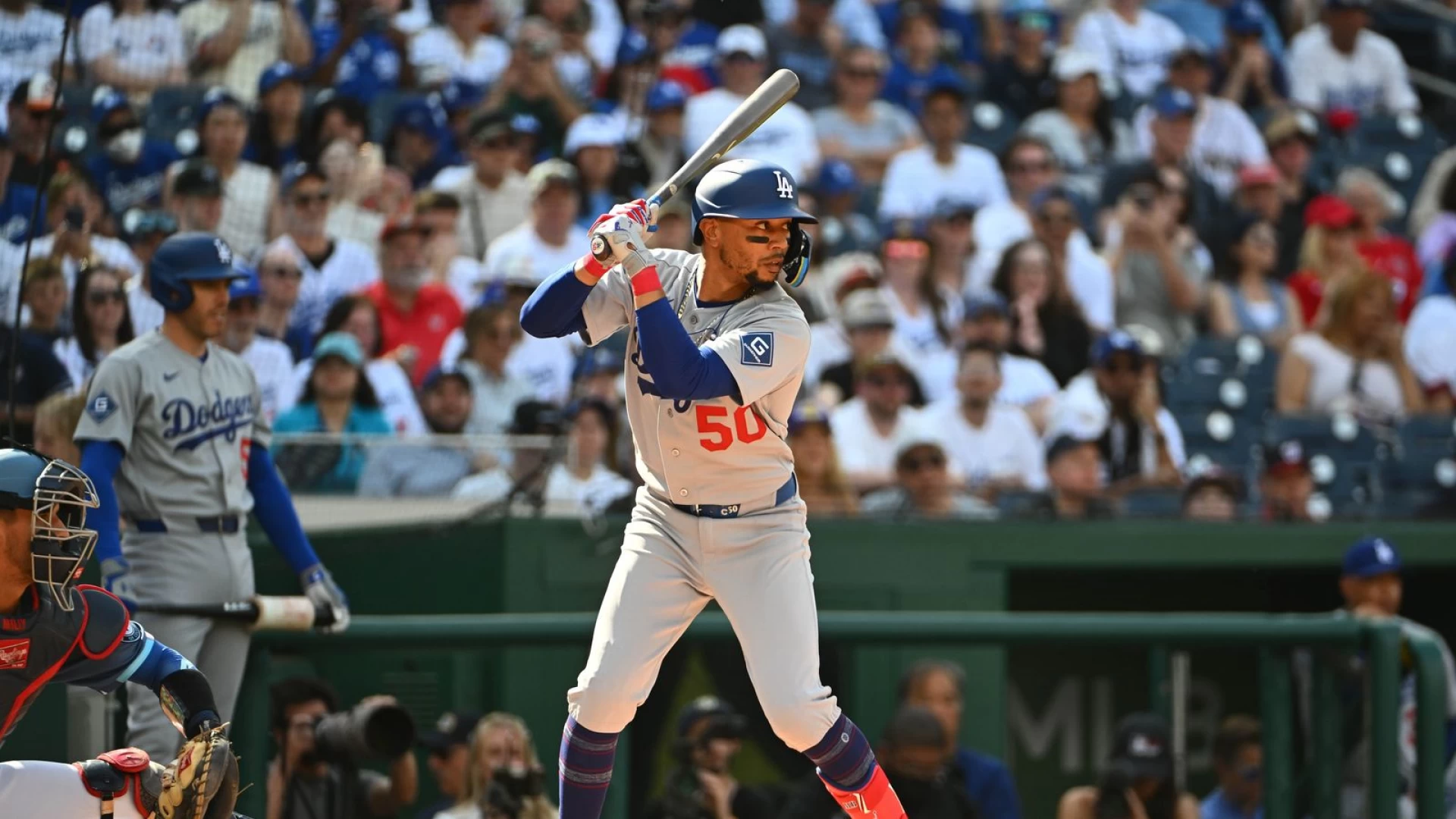Dodgers cruise past Nationals, Mookie Betts set for MRI