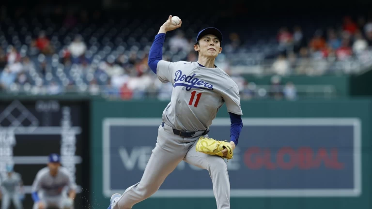 Roki Sasaki stumbles, Dodgers bail him out in comeback win