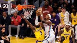 TST Images: Thunder defeat Lakers, 123-87, at Crypto.com Arena