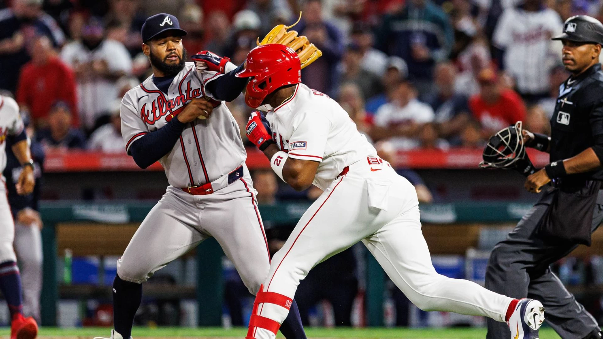 Angels show ‘fight’ but go down quietly against Braves