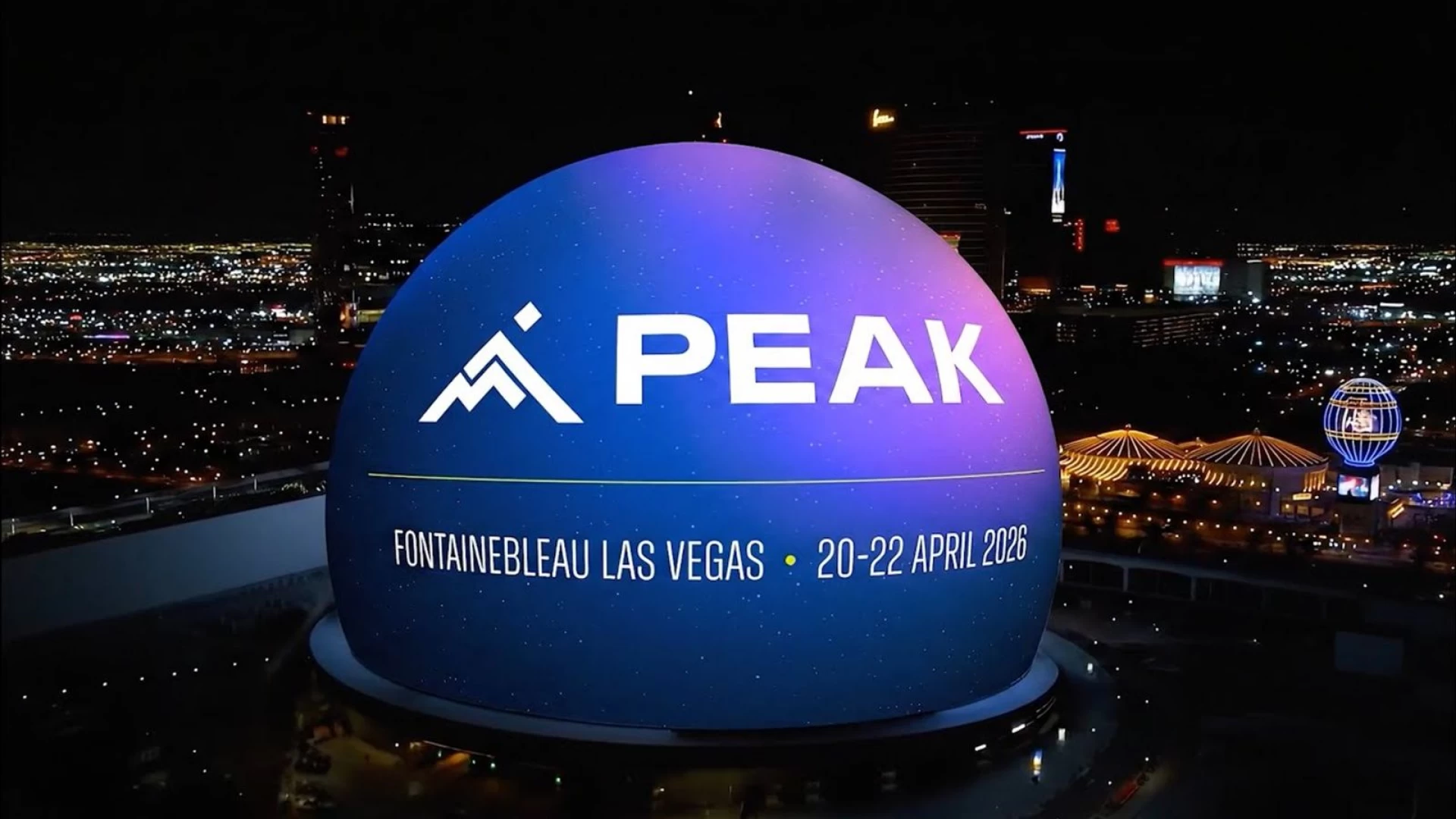 PEAK Conference to debut in Las Vegas, bringing global sports tech leaders to Fontainebleau
