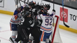 TST Images: Kings defeat Oilers, 1-0, at Crypto.com Arena