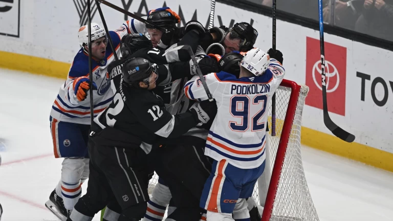 TST Images: Kings defeat Oilers, 1-0, at Crypto.com Arena