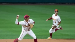 USC's three home runs and strikeout-heavy pitching surpasses Iowa