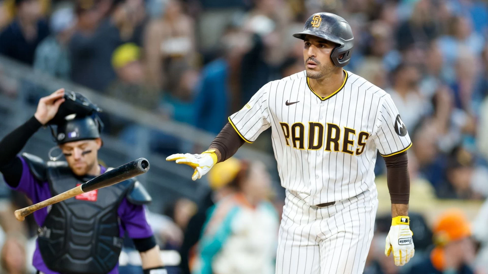Padres’ offense unleashed with nine run outing against Rockies