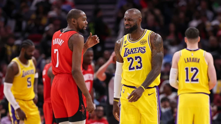LeBron vs. KD: Short-handed Lakers set to face Rockets in first round