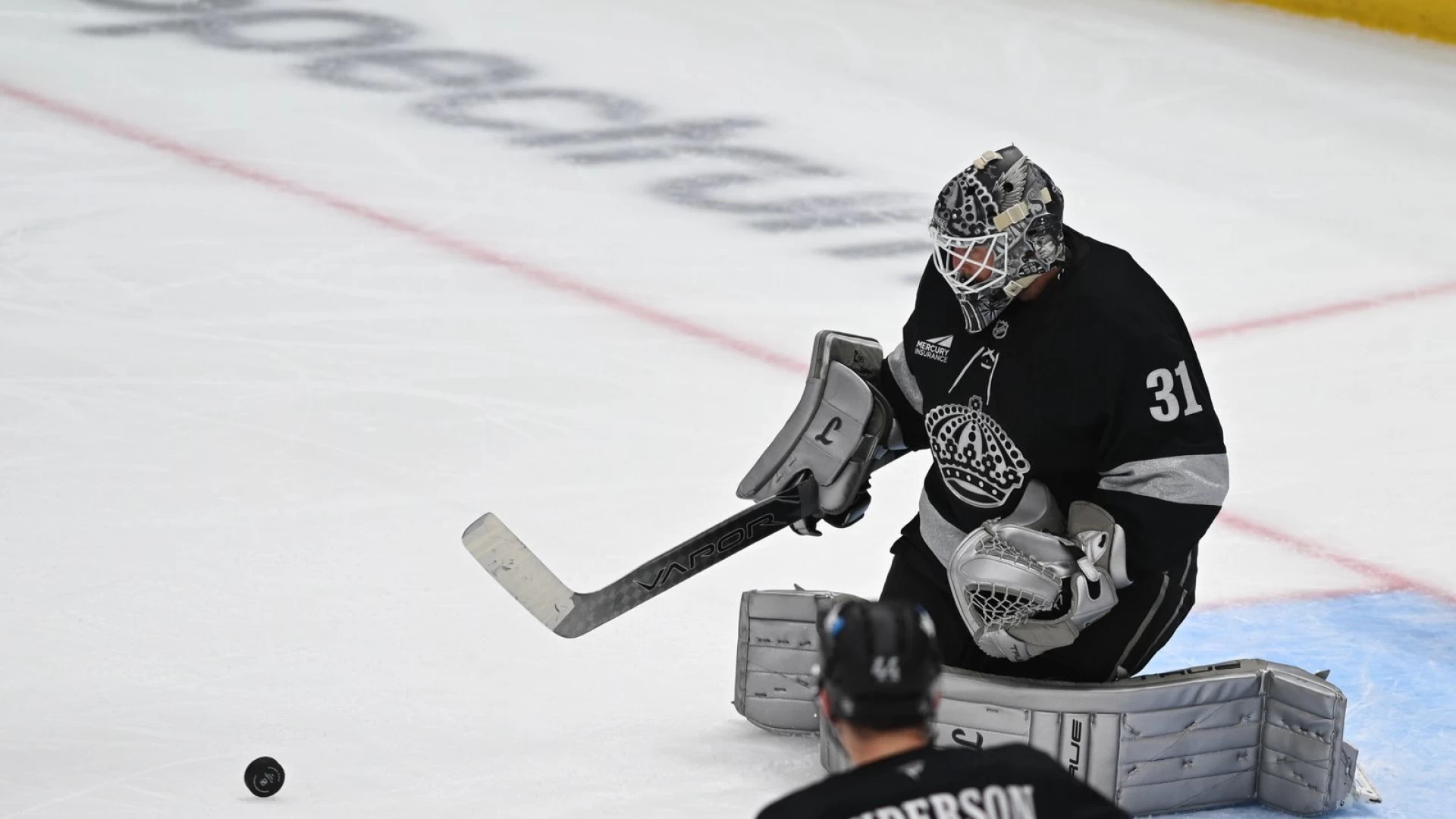 Kings’ Goaltender Anton Forsberg Named to NHL’s “Three Stars” of the Week