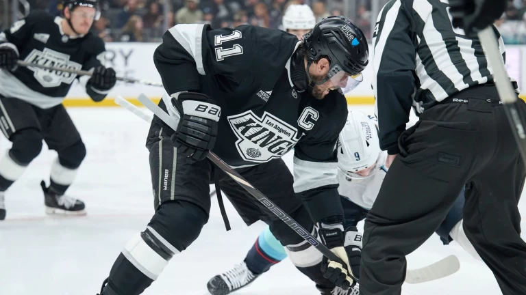 Kings clinch playoff berth for 5th consecutive season, defeat Kraken 5-3 Latest Video Thumbnail