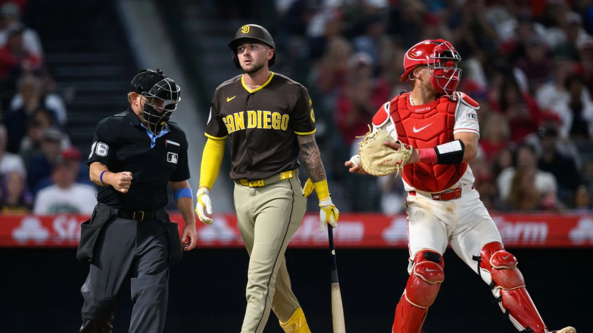 Padres bats put on ice by Soriano, open road trip with shutout loss to Angels