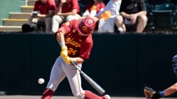 USC fumbles in extra inning loss after Mason Edwards first to 100 strikeouts