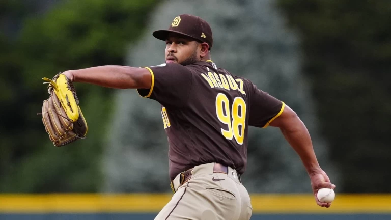 Padres Randy Vásquez tosses seven scoreless innings in shutout over Rockies Latest Video Thumbnail