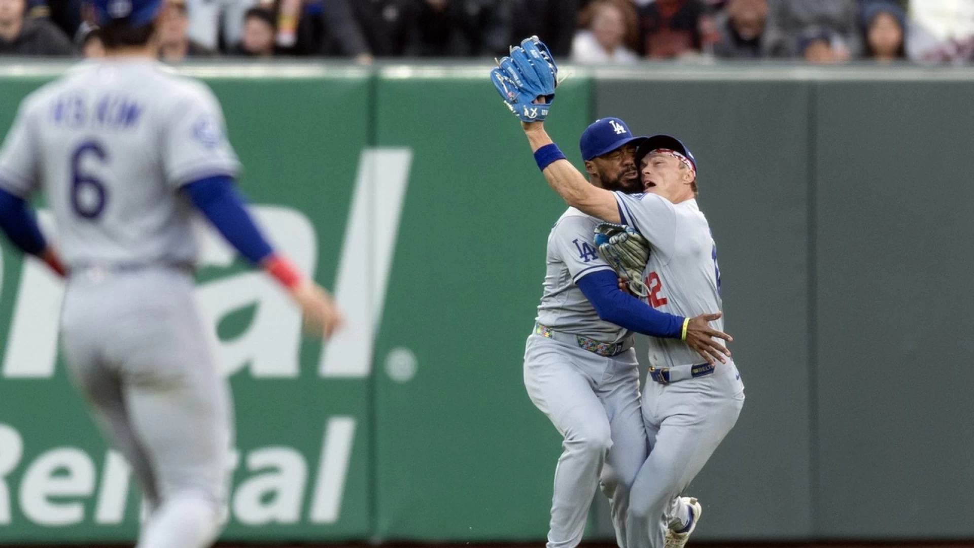 Dodgers’ offense stalls, defense collapses