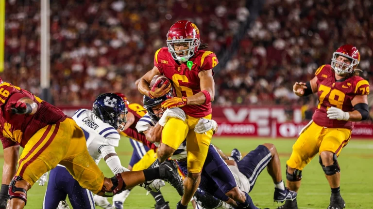 Makai Lemon taken with the 20th pick in the NFL Draft by the Philadelphia Eagles