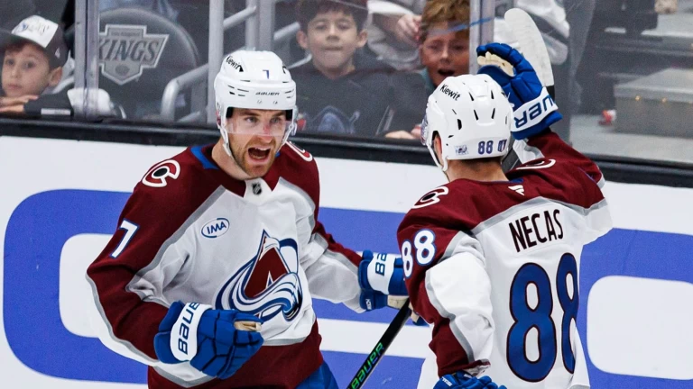 MacKinnon comes alive, Avalanche complete sweep of Kings Latest Video Thumbnail