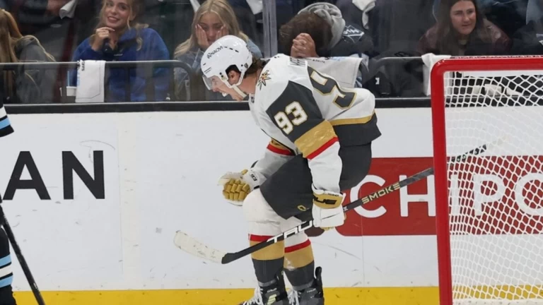 Mitch Marner lays playoff demons to rest, Golden Knights do the same to Mammoth