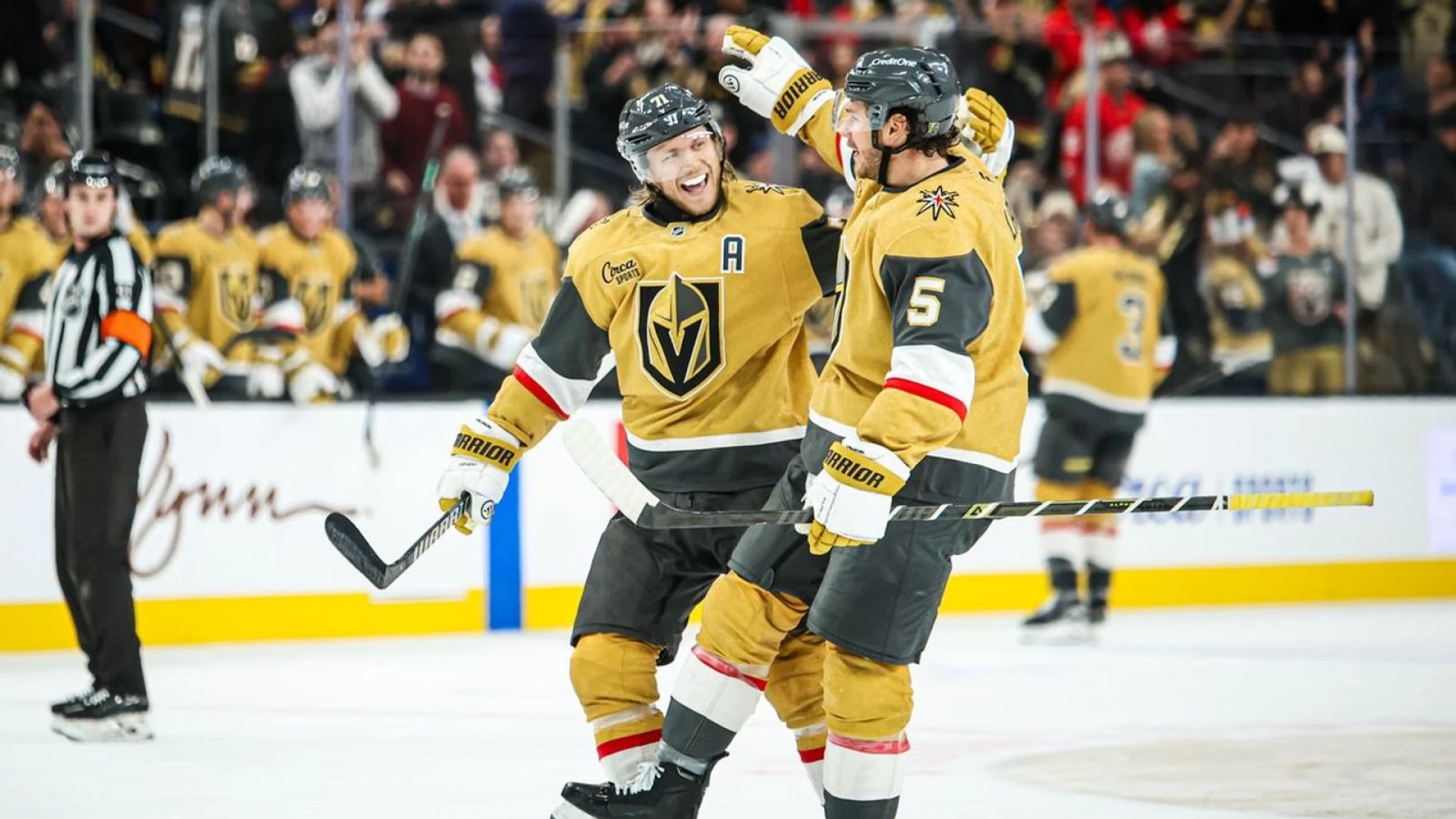 Golden Knights getting critical reinforcements to kick off series against Ducks