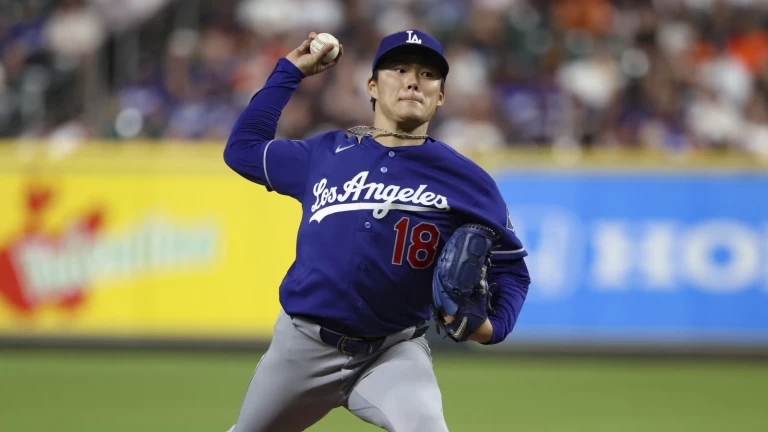 Straight Talk: Yamamoto strikes right amount of force to quiet Houston bats Latest Video Thumbnail