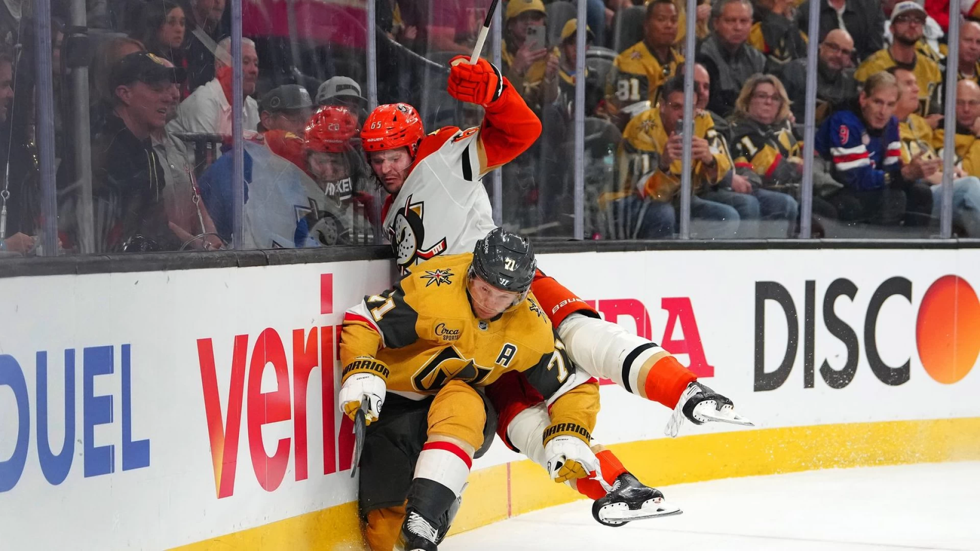 Golden Knights hoping to establish identity in Ducks series in Game Two