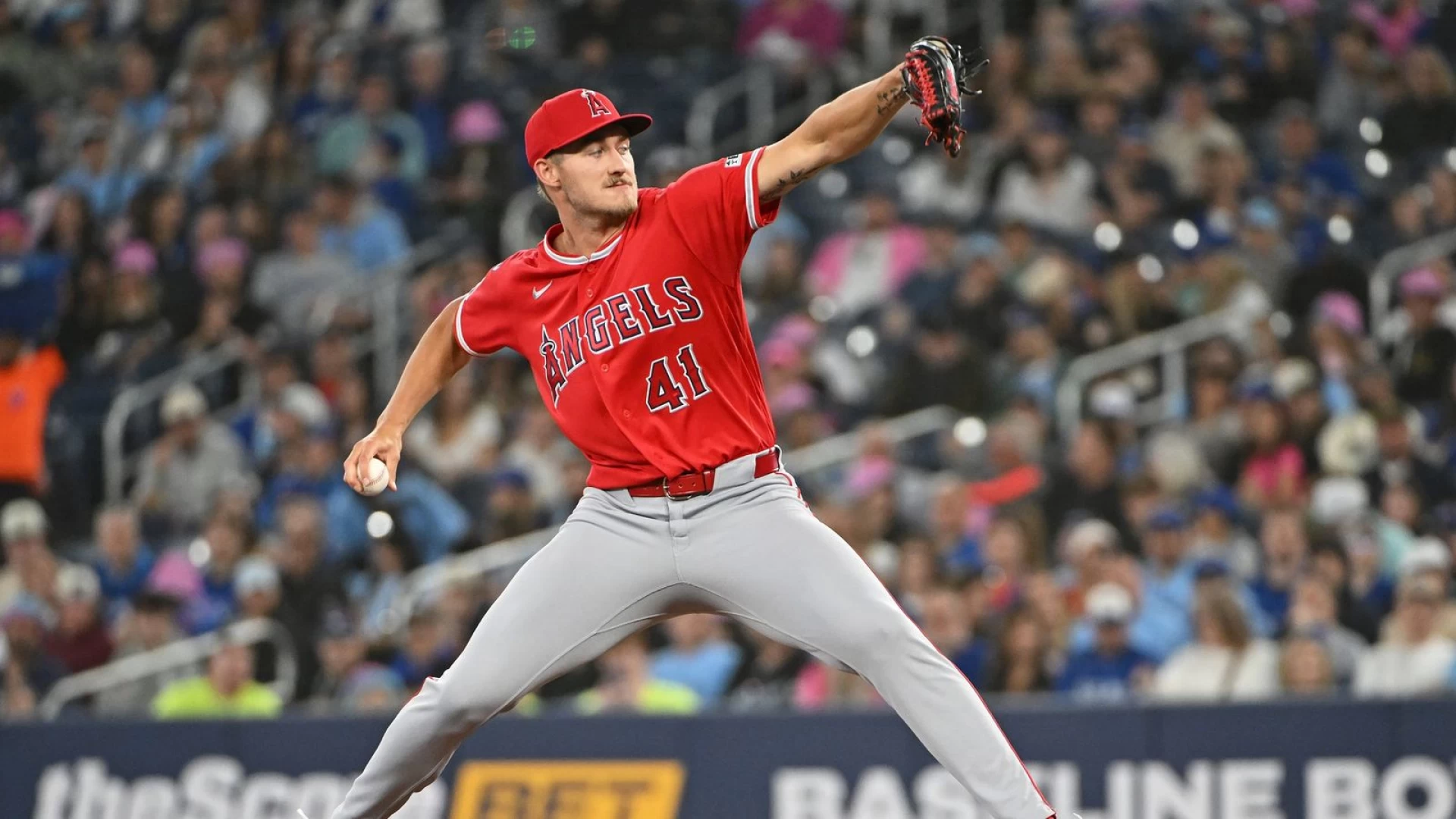 Kochanowicz unravels, Angels trounced by Blue Jays