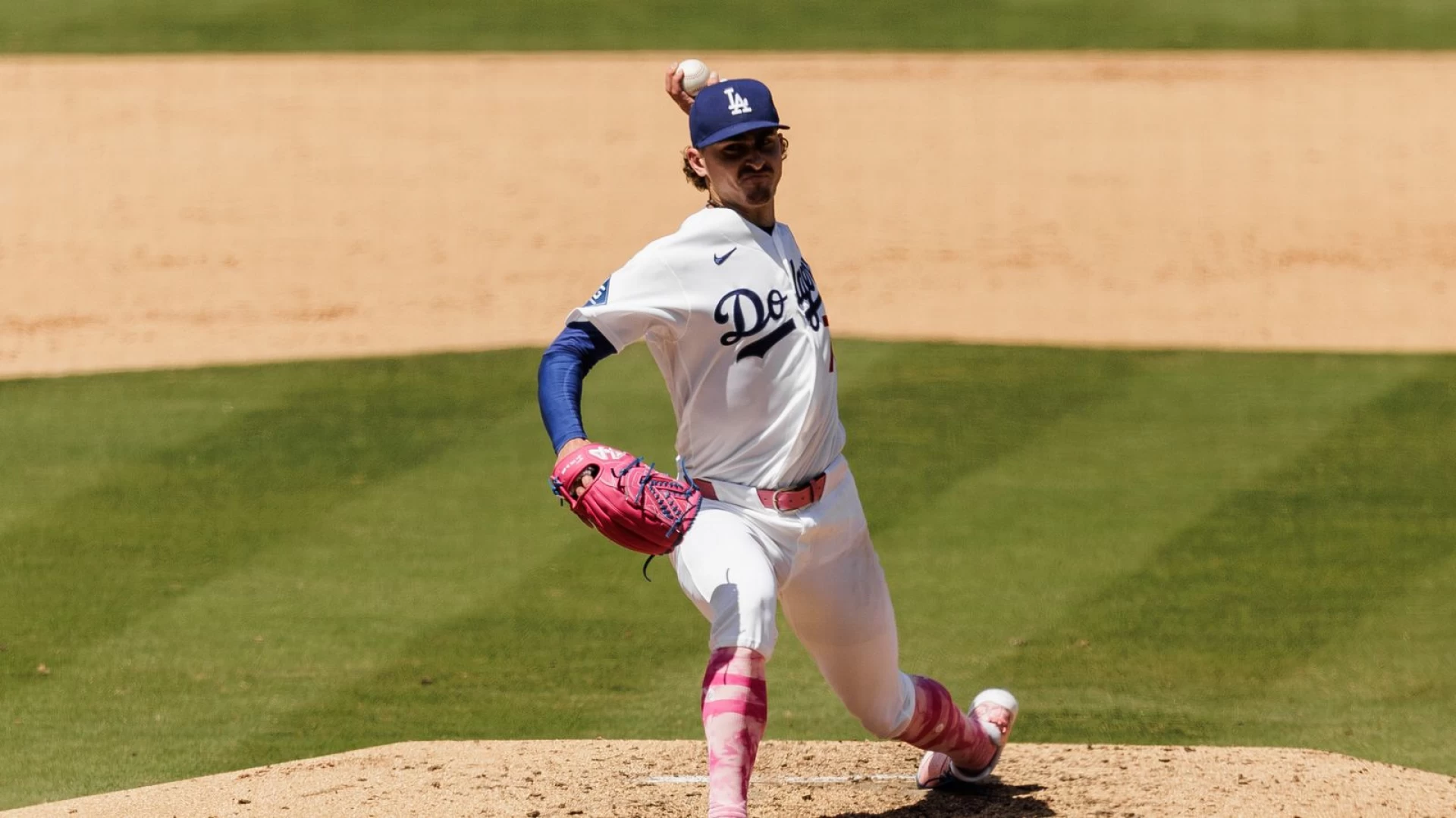 Wrobleski's grit not enough as Dodgers continue offensive funk