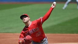 Angels bats continue slumping, swept by Guardians
