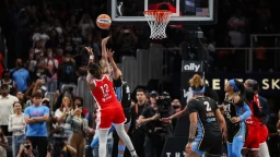 Aces survive furious Dream comeback to push win streak to four