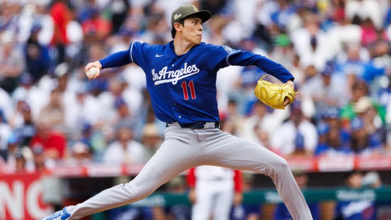Roki Sasaki dominates Angels in best start as Dodgers complete sweep