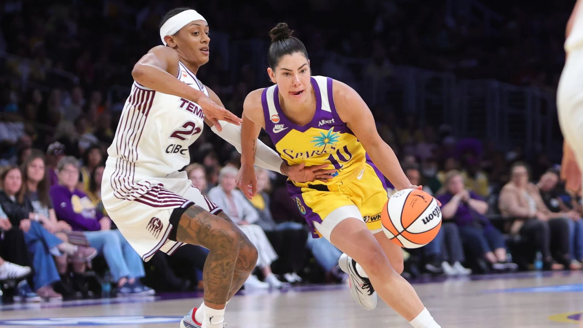 Tempo defeat Sparks in game filled with fouls, free throws