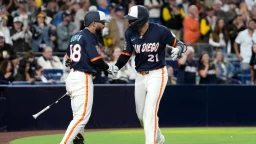 TST Images: Padres defeat Athletics, 7-3, at Petco Park