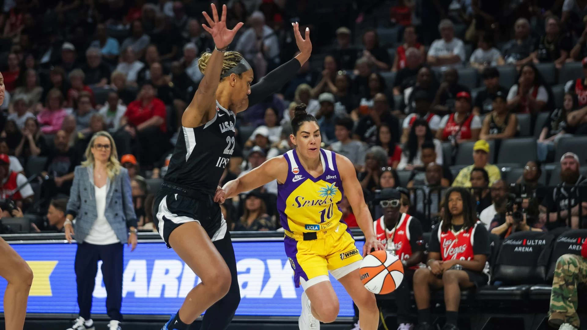 Sparks defeat Aces in Vegas, win second straight game