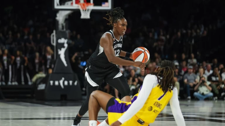 Aces cannot extend winning streak as Kelsey Plum closes out for Sparks
