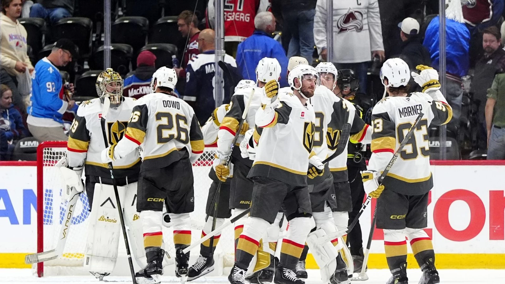 Golden Knights looking to push Avalanche to the brink in Game Three