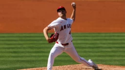 Reid Detmers hits new career-high in Angels' walk-off win