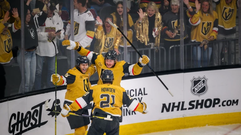 TST Images: The Las Vegas Golden Knights beat the Colorago Avalanche, 5-3, at T-Mobile Arena.