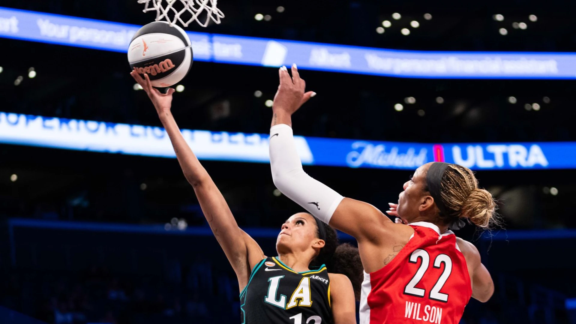 Sparks lose to Aces in ugly shooting night