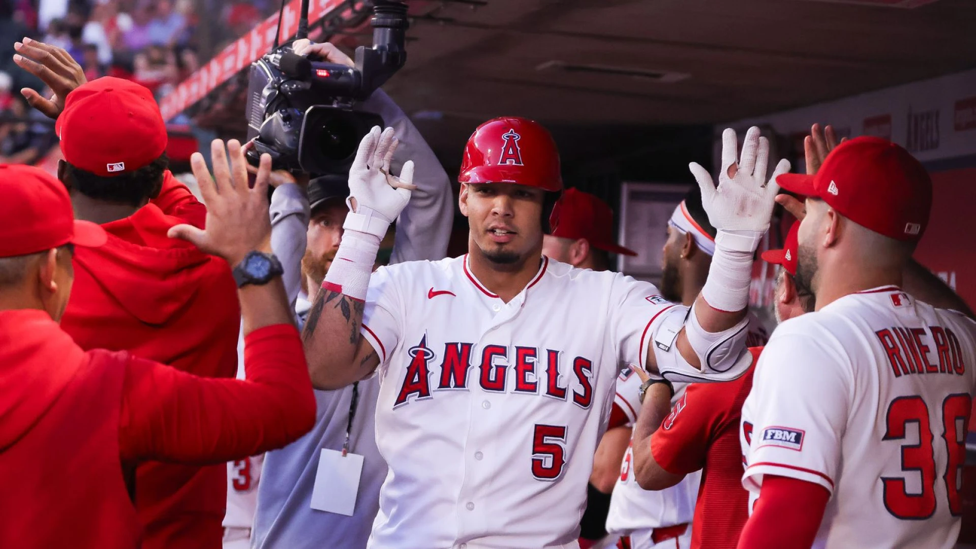 Big second inning triggers offensive explosion for Angels to avoid sweep