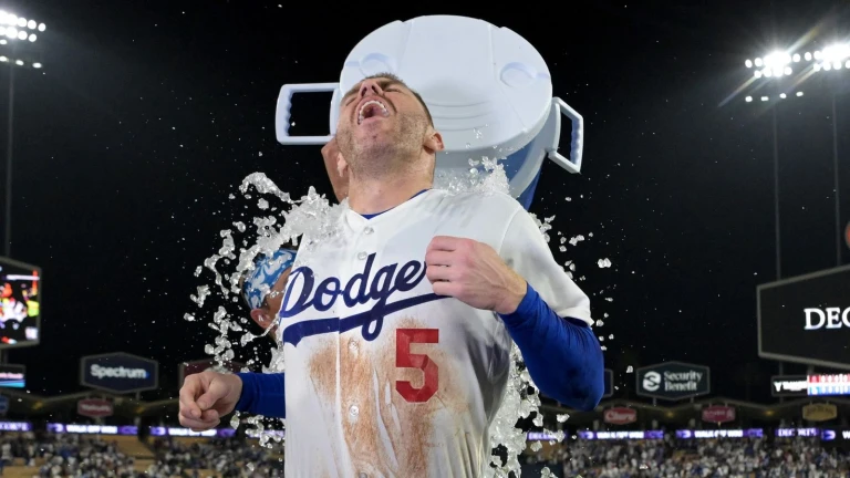 Freeman delivers another walk-off moment as Sasaki dominates in Dodgers win over Angels