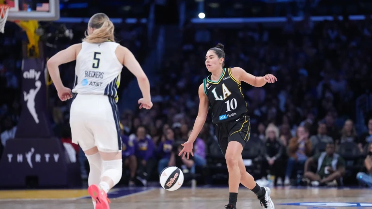 Kelsey Plum dominates in return despite tough loss to Wings