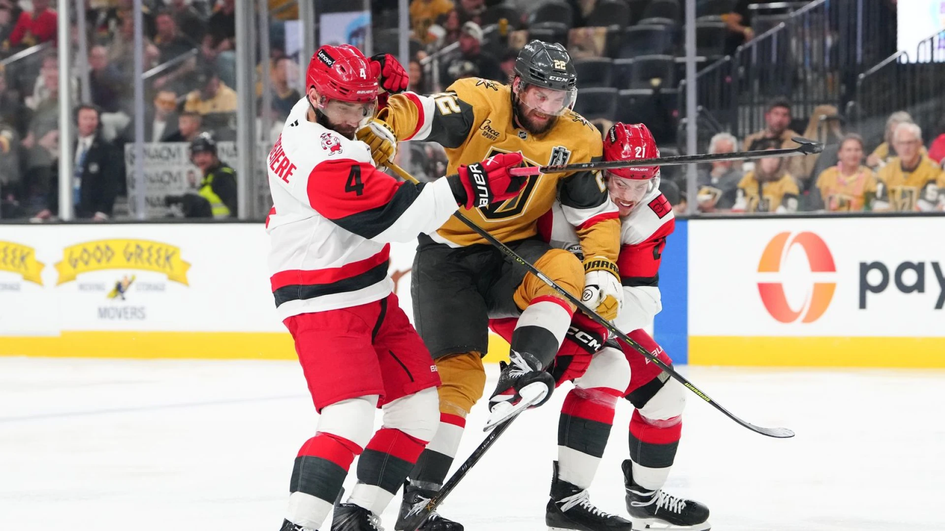 Golden Knights try to take hold of unpredictable Stanley Cup Final in Game Four