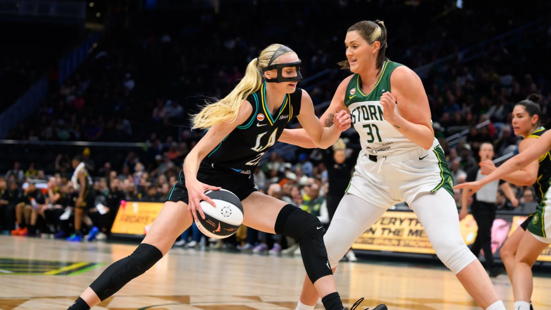 Sparks withstand Storm, win second straight