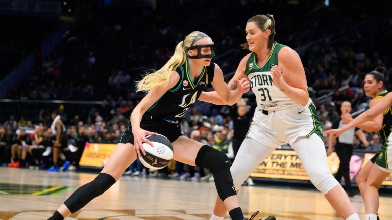 Sparks withstand Storm, win second straight