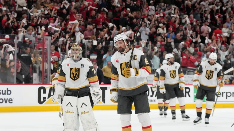 Penalty trouble pushes Golden Knights to brink of elimination