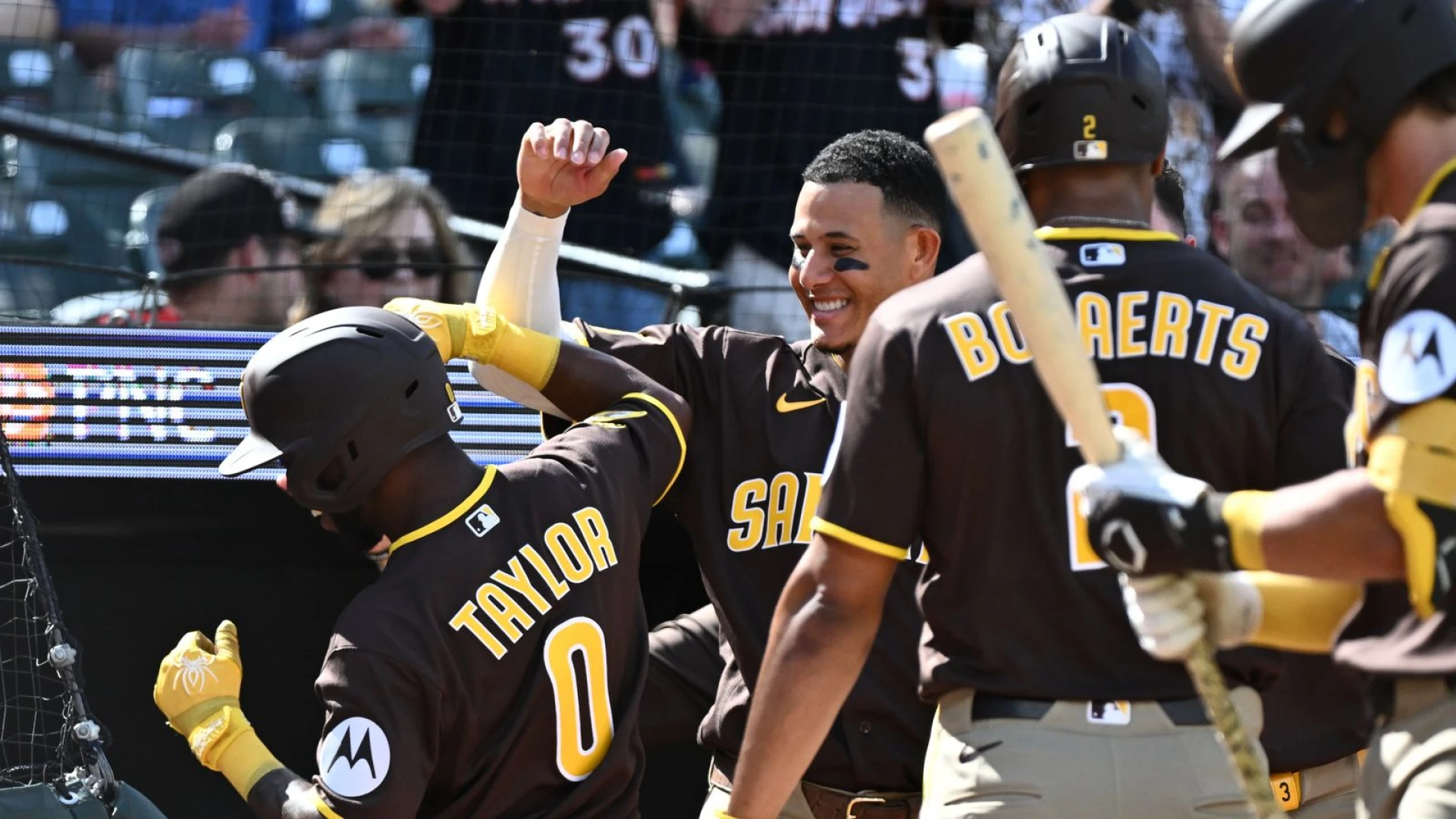 Samad Taylor’s first career home run, 5 total by Padres overpower Orioles