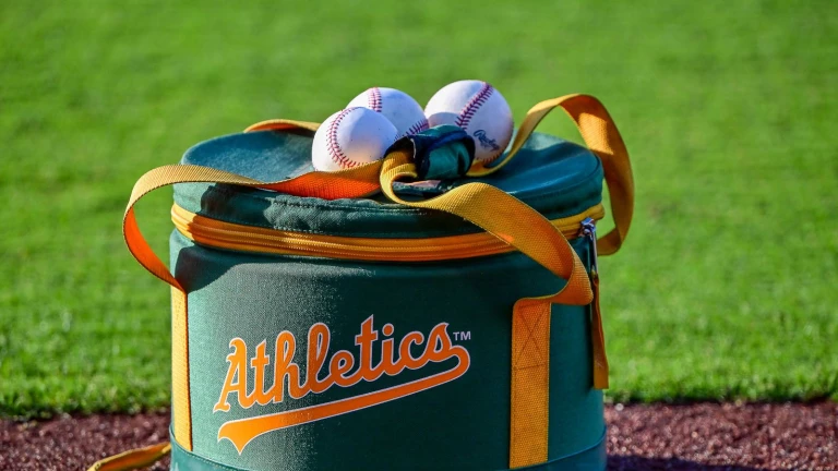 TST Images: The Athletics defeats the Rockies, 7-5, at Las Vegas Ballpark.