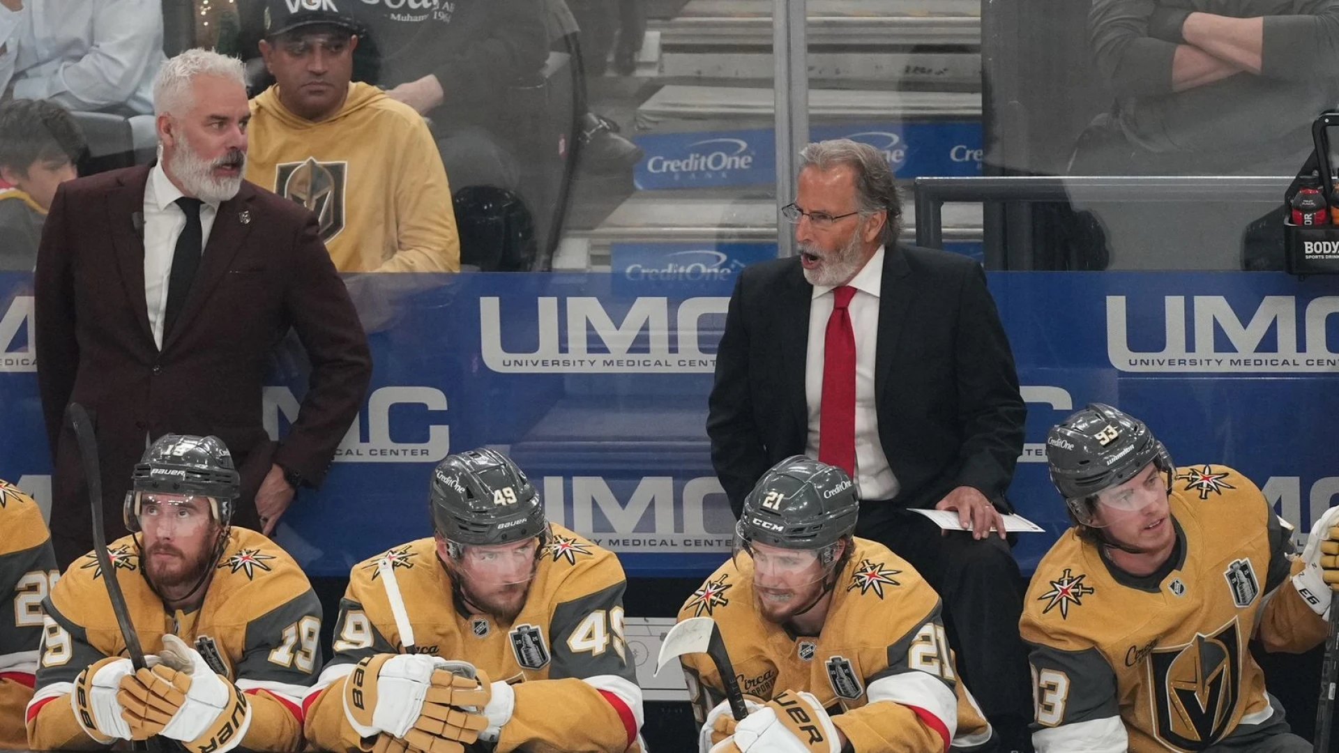 Coming up short won't sit well with Knights' management