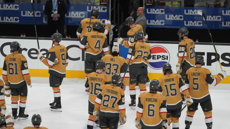 Golden Knights run out of gas, bend knee to Hurricanes in Game Six