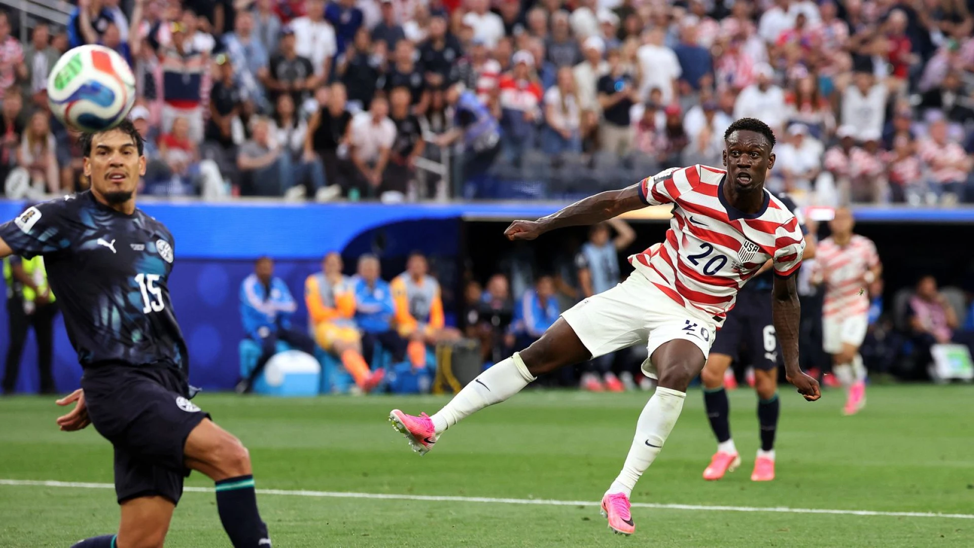 American by chance and choice, Balogun repays birth nation's support in World Cup debut