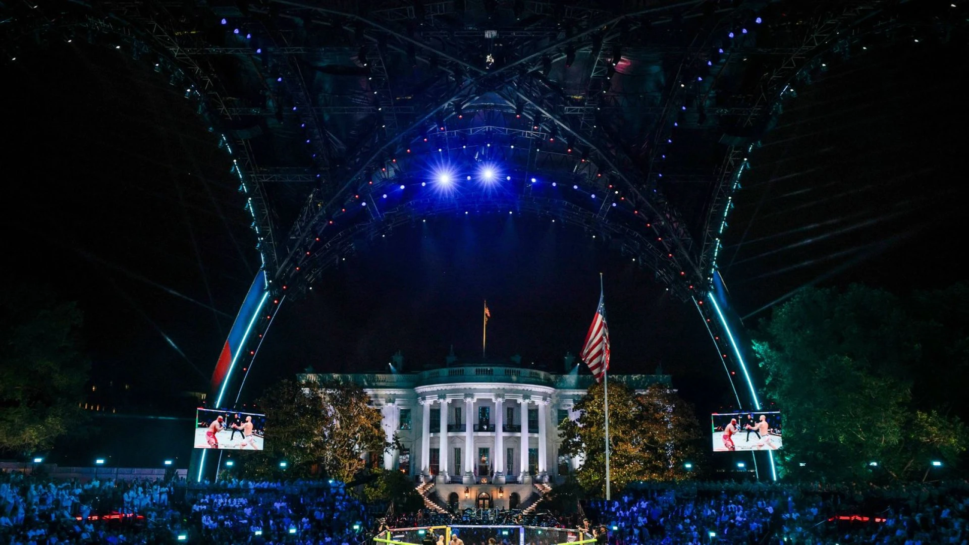 History on the South Lawn: Gaethje and Gane emerge as champions at UFC Freedom 250