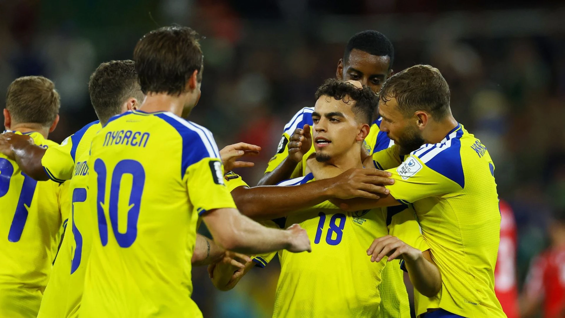 Ayari’s double powers Sweden to dominant 5-1 victory over Tunisia in World Cup opener